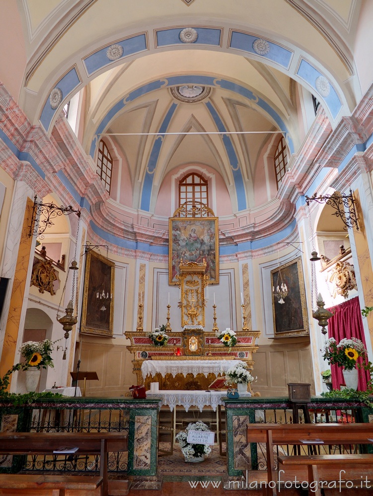 Campiglia Cervo (Biella, Italy) - Presbytery of the Church of San Rocco